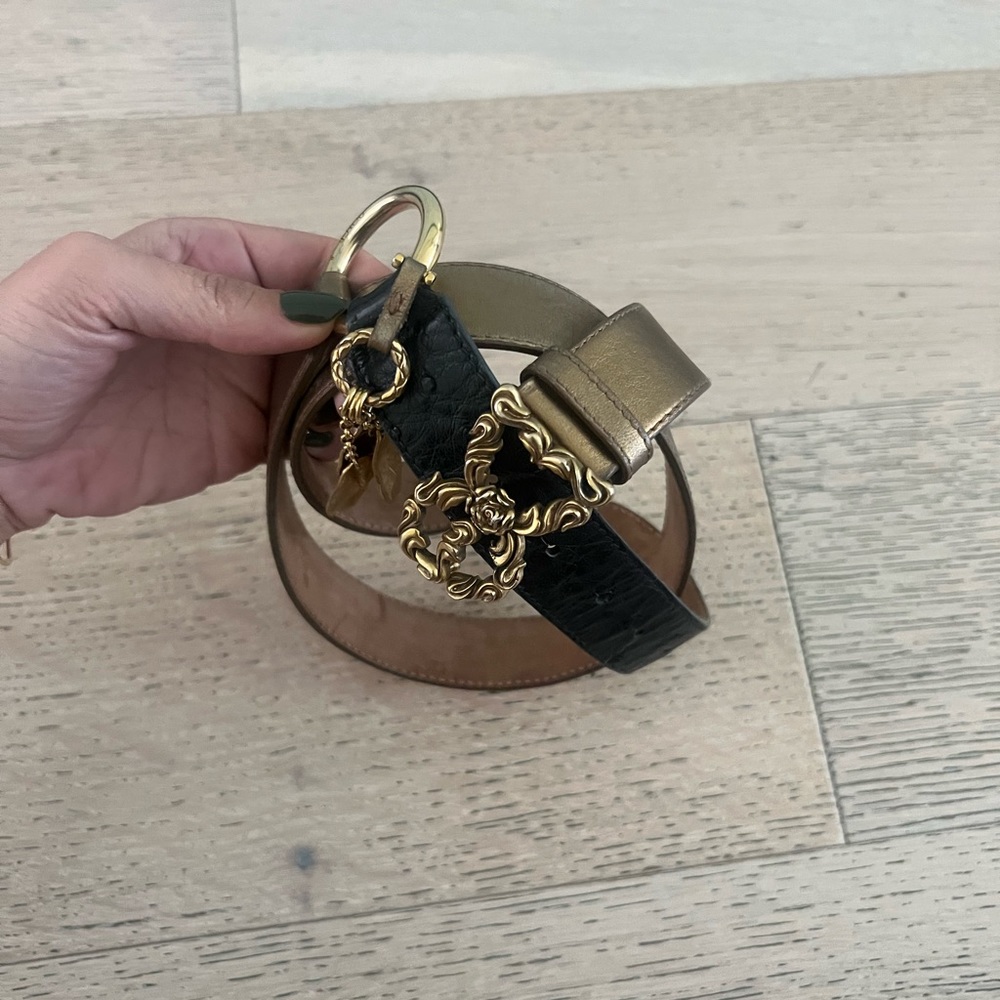 Vintage D&G belt